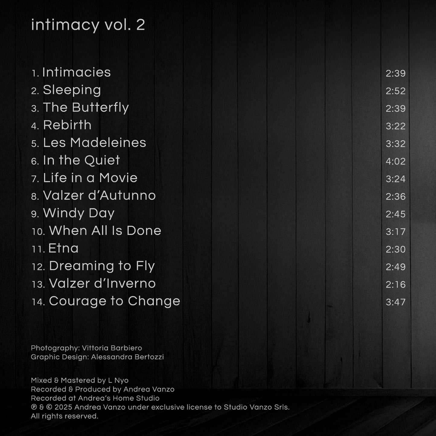 Intimacy Vol. 2 - Physical CD