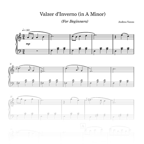 Valzer d'Inverno (in A Minor)