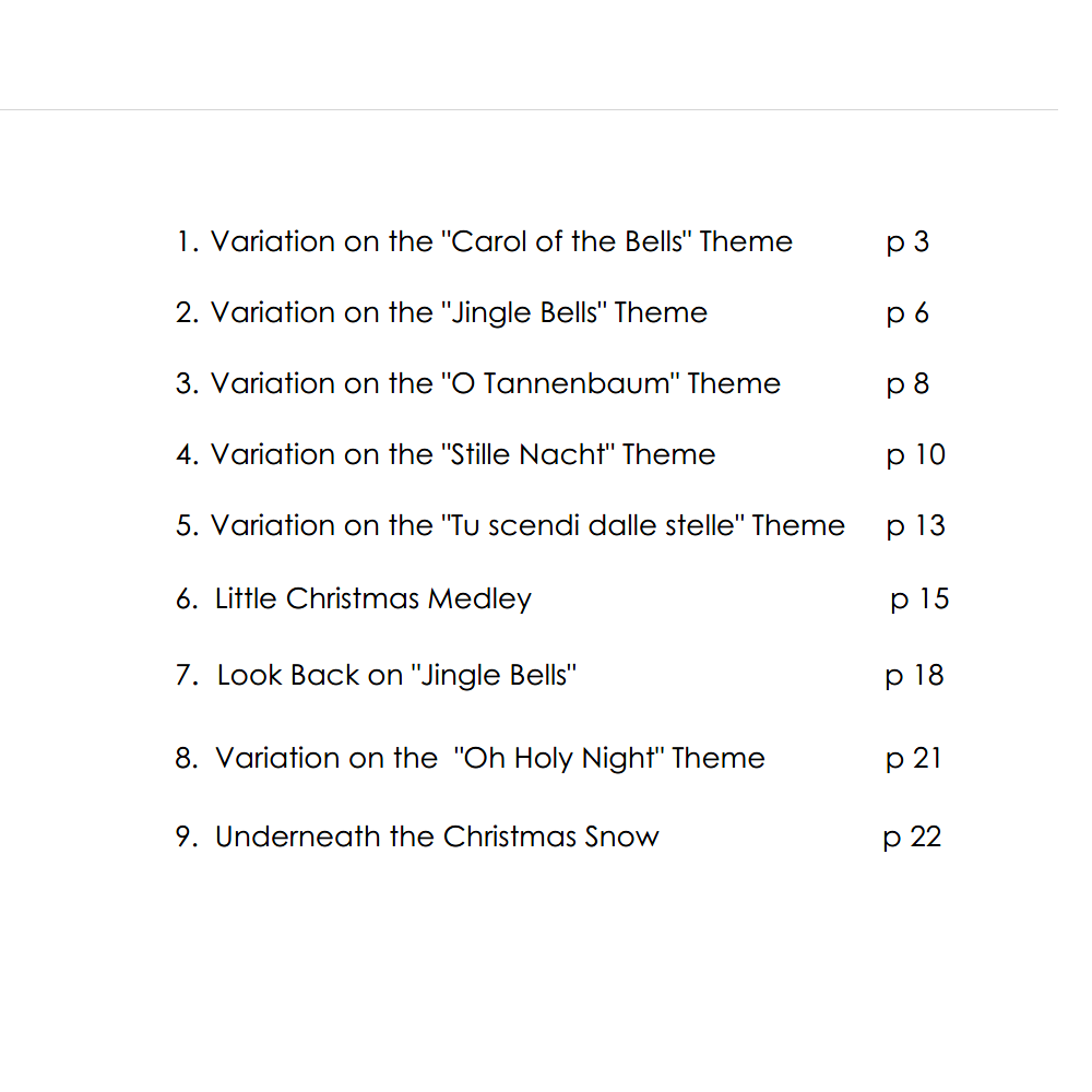 Little Christmas Variations (Deluxe Edition)