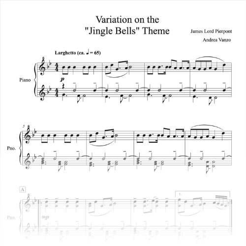 Variation on the "Jingle Bells" Theme