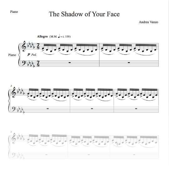 The Shadow of Your Face
