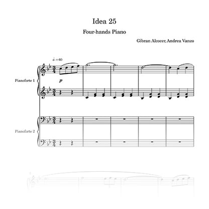 Idea 25 (Piano Four Hands Version)