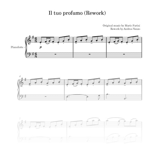 Il tuo profumo (Rework)