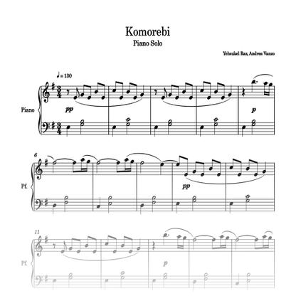 Komorebi (Piano Solo Version)