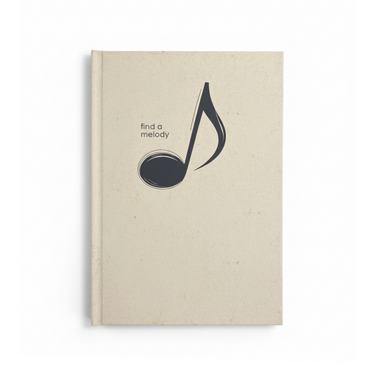 "Find a Melody" Premium Composer’s Manuscript Book